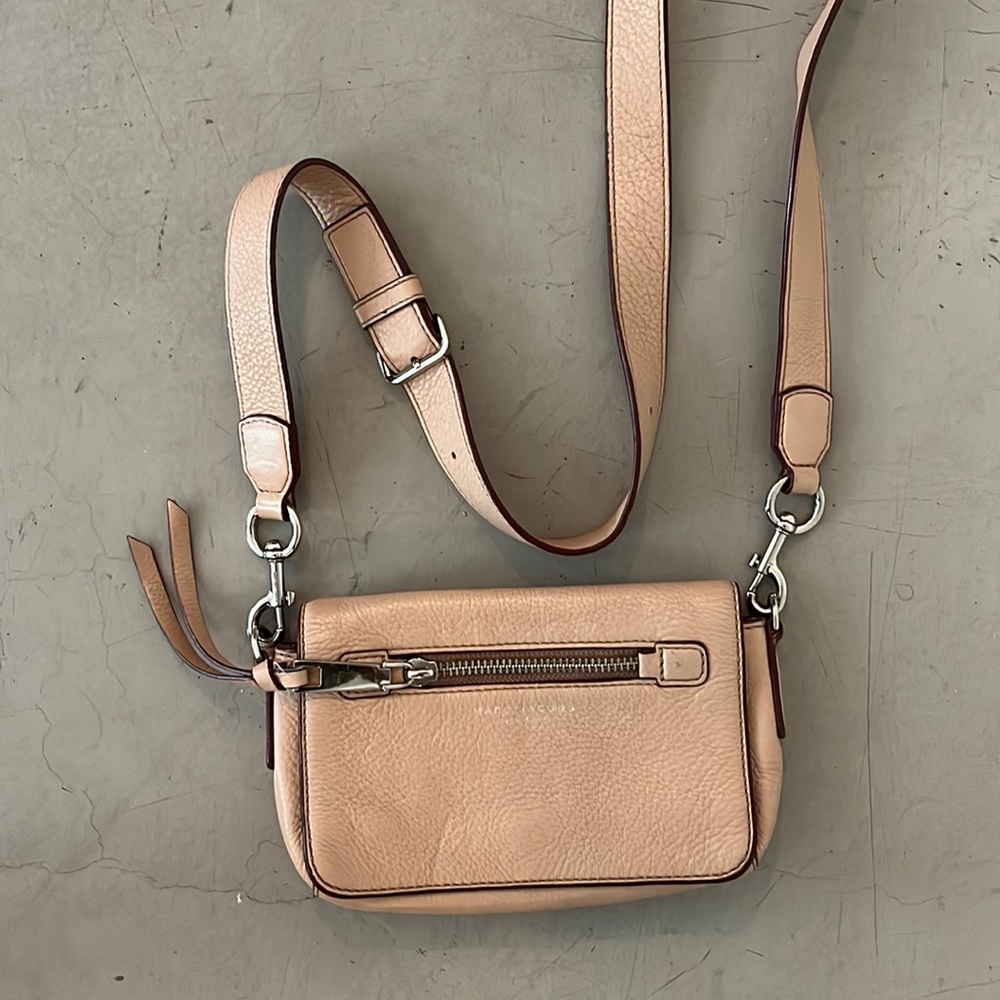 Marc Jacobs blush crossbody bag
